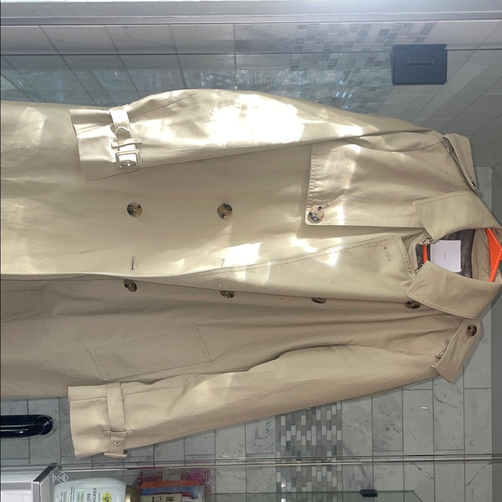 Mango Tan Trench Coat